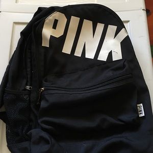 PINK VS Black Backpack